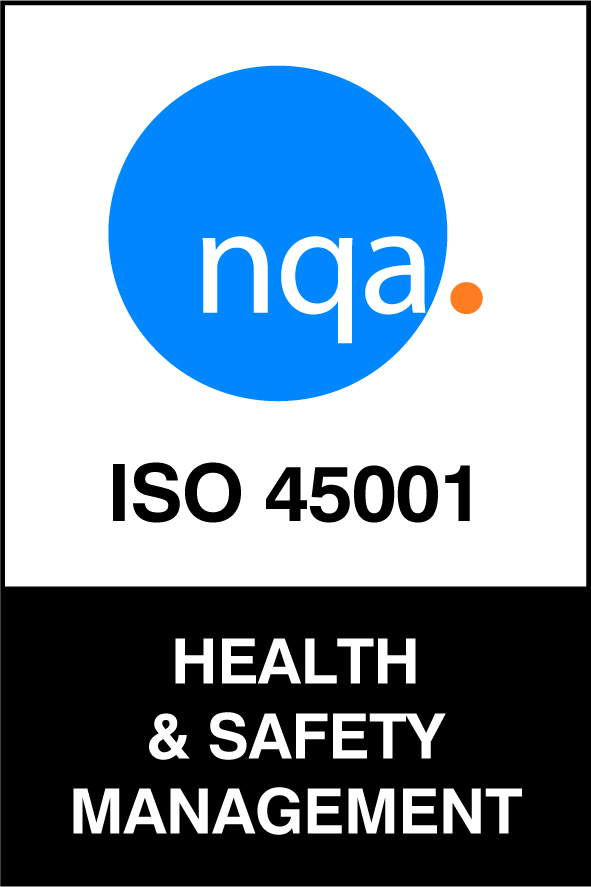 Our ISO 45001 certification demonstrates our dedication to maintaining a safe and healthy work envir